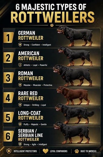 Rottweiler Types Explained