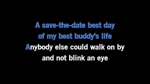 Karaoke Refrigerator Door - Luke Combs - CDG, MP4, KFN - Karaoke Version