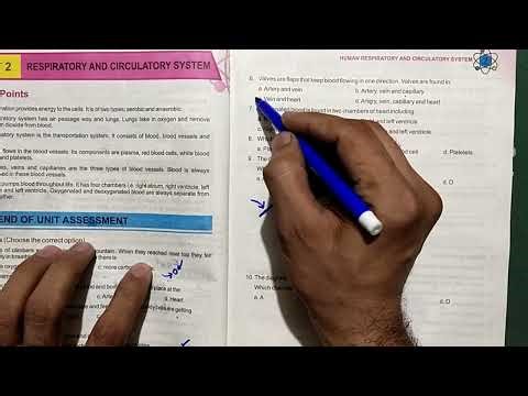 Grade 7 Exercise 2 solved Respiratory and circulatory system #youtube #science #viralvideo