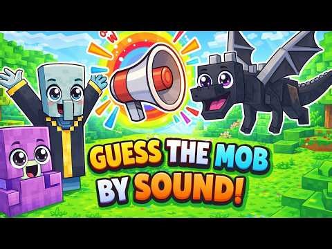 Guess the Mob by Sound Challenge! Minecraft Quiz