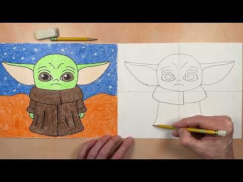 How to Draw Baby Yoda