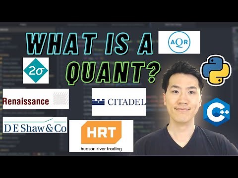 What is a Quant? What do Quants do? Breaking down Roles in the Quant Industry!