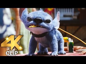 Stitch Is A Dog Scene | LILO AND STITCH (2025) Movie CLIP 4K
