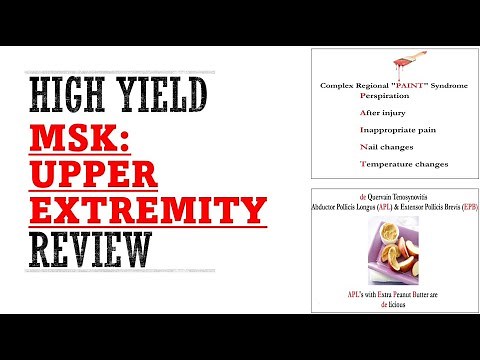 MSK Upper Extremity Review | Mnemonics And Proven Ways To Memorize For Your Exams!