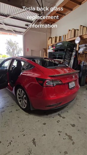 Tesla model 3 back glass replacement. #tesla #model3 #teslamodel3 #teslacheck #directqualityautoglass #autoglass #windowrepair