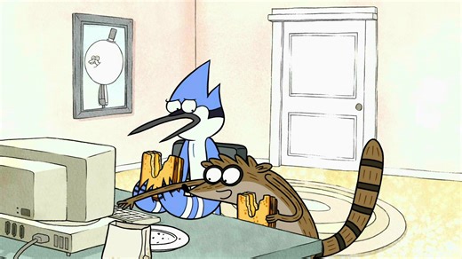 this is nuts #RegularShow #Mordecai #Rigby #Benson #CartoonNetwork | regular show