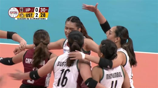 358K views · 4.8K reactions | ANOTHER EXTENDED THIRD SET GOES TO UP ✊ Just like in their match against DLSU, the Maroons snatch one from UST! Watch the collegiate volleyball tournaments LIVE via the UAAP Varsity Channel on Cignal CH. 263 HD, and via the Pilipinas Live app. #UAAPSeason86 | UAAP Varsity Channel | Facebook