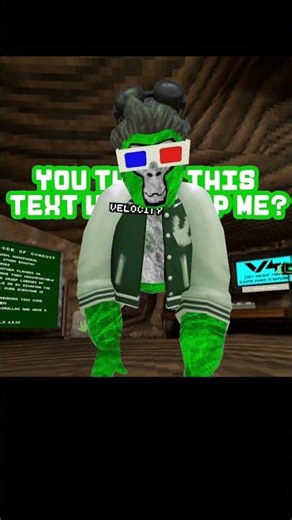 THIS TEXT WONT STOP ME #gorillatag #gtcs #vr #gtag #roblox #text