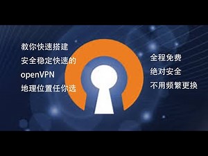 安全稳定快速灵活的OpenVPN怎么部署?教你免费解锁地理限制!地区任你选!