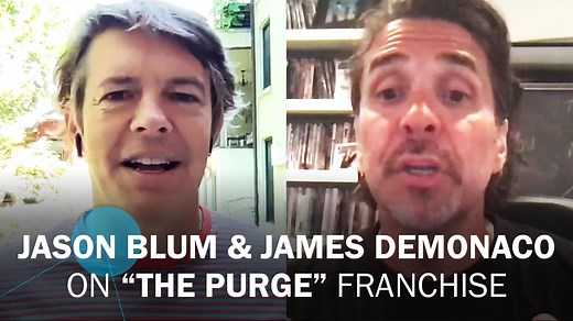10K views · 150 reactions | ‘The Purge’ creator James DeMonaco and producer Jason Blum gave us a deep dive on the history of the Purge films, including the latest in the series - ‘The Forever Purge.' | Rotten Tomatoes | Facebook