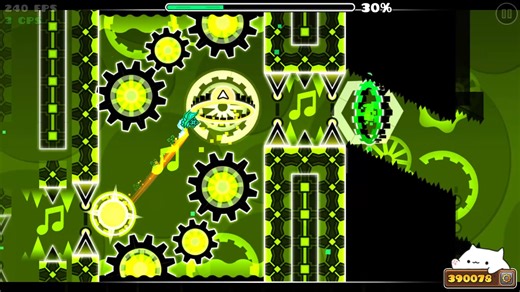 【几何冲刺】Windy Landscape (Insane Demon) by:WOOGI1411