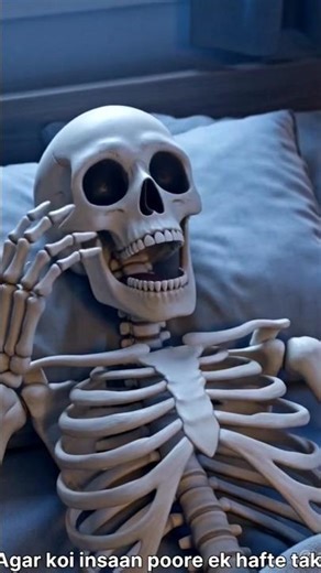 What Happens If You Sleep for 7 Days Straight? 😱 Shocking Effects on Your Body | Skeleton Experiment