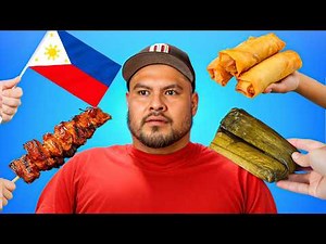 Mexican Dads TRY Filipino Street Food