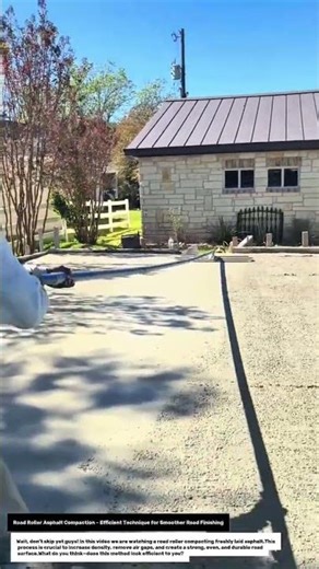 Road Roller Asphalt Compaction – Efficient Technique for Smoother Road Finishing.