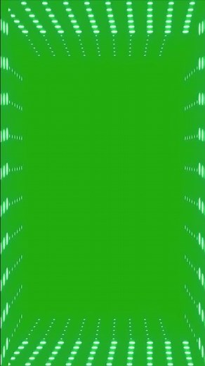 💡 BORDE de LUCES de COLORES pantalla verde 💡#chromakey #pantallaverde