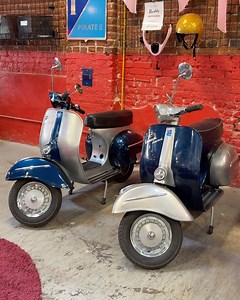 Used Scoots at Sportique DNVR on Instagram: "A 1960 Vespa Sprint 150 and a 1969 Vespa Sprint 150. $3,600 each or $6,000 as a set. • Sportique Scooters - Where Scooters Come From • #SportiqueUsed #scooters #UsedScooters #UsedScooter"