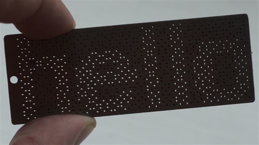 Visual Cryptography For Physical Keyrings