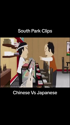 South Park Clips: Hilarious Sushi Restaurant Encounter