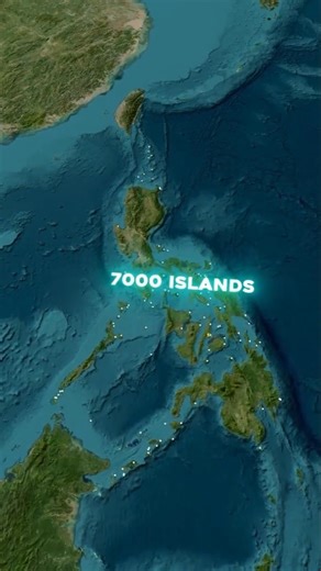 Why 115 Million People Live on ONLY These Islands! 🇵🇭 #shortsfeed #shorts #ytshorts