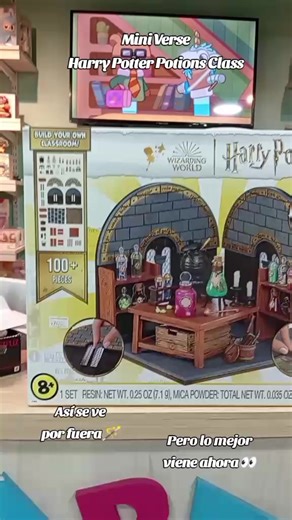 🦝 Mini verse Harry Potter Clase de Pociones, lo encuentras en Juguetería Mapaxe. #regionesdechile #jugueteriapuntaarenas #puntaarenas #magallanes #riogallegos