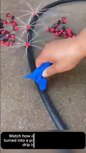 Easy DIY Drip Irrigation System Using a Simple Hose