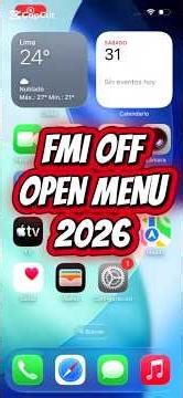 FMI OFF OPEN MENU #fmioff #openmenu #bypass #smartphone