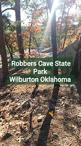 Coral Rock at Robbers Cave State Park. Facing that fear of heights one edge at a time. #traveltiktok #Oklahoma #adventurelife #bucketlist #adventure #fypシ゚viral | Wanderlust & Arkansas Dust