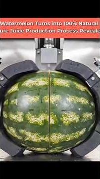 Watermelon to Juice 😳 | Factory Process #shorts #viral #factory