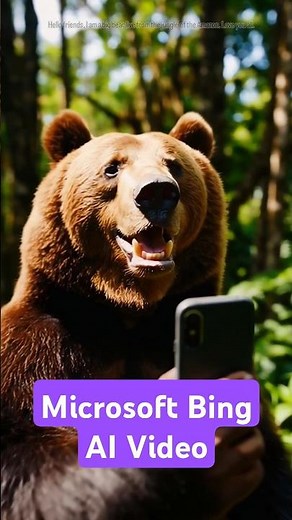 Trying the Bing video generator #bing #microsoft #ai