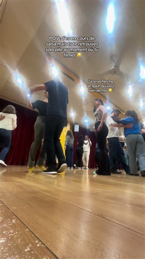Fail de salsa : Moment solo en cours de danse