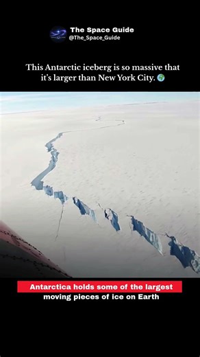 This Iceberg Was Bigger Than New York City 😱🧊 #trending#viral #shorts