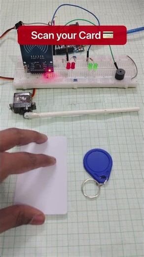 Arduino RFID with servo project
