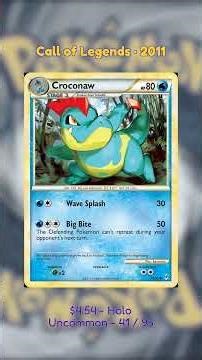 How Many Croconaw Cards Are There? #PokemonTCG
