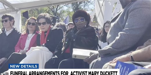 Funeral held for activist, lifelong Greenville resident Mary Duckett