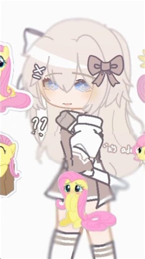 dpet karakter fav dongg ~🧚🏻‍♀️ ll maaf yya sticker flutter shy nna kepotong ll