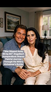“She Slipped Away Bit by Bit”: Engelbert Humperdinck Shares Painful Journey Through His Wife’s Alzheimer’s Battle ▶️ Listen and enjoy the song here! https://song4u.wiki/she-slipped-away-bit-by-bit-engelbert-humperdinck-shares-painful-journey-through-his-wifes-alzheimers-battle-2/ #engelberthumperdinck #oldiesmusic #oldies #golden #engelberg #Engelbert | Golden Oldies Echoes