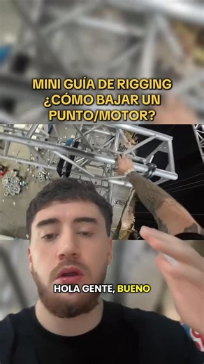 Brais on Instagram: "Guía básica de Rigging Clase 1 • • • #españa #rigging #rigger #concierto #trabajo #alturas #escalar #tutorial"