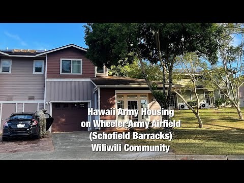 Hawaii Military Housing on Wheeler Army Airfield (Schofield Barracks) • floor plan J03