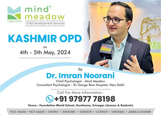 6.9K views · 66 reactions | I will be available in Kashmir on 4/5th of May for consultations and assessments.You can book your appointments on: +91-9797778198 #autism #asd #child #kashmir #development | Dr.Imran Noorani | Facebook