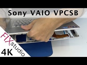 Sony VPCSB series - disassemble [4K]