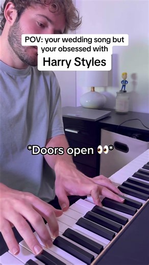 Imagine a HARRY STYLES wedding song! #harrystyles #aperture #wedding #piano