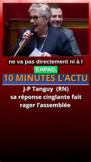 J-P Tanguy (RN) sa réponse cinglante fait rager l’assemblée