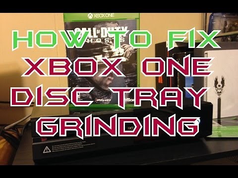 How To Fix Xbox One Disc Tray Grinding!!! *EASY* (Do Not Have To Open)