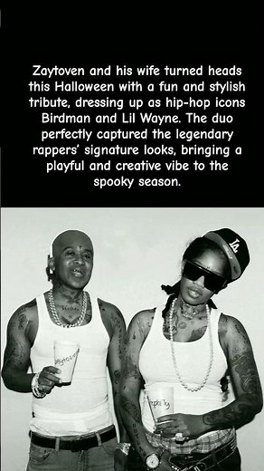 Zaytoven & WIFE just SLAYED Halloween as Birdman & Lil Wayne#shorts