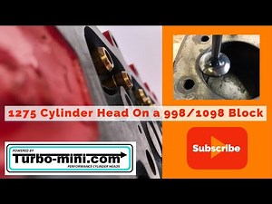 Classic Mini fitting 1275 cylinder head to 998 / 1100 A-series engine everything you need to know