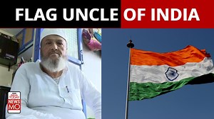 Independence day 2022: Meet Abdul Gaffar, 'Flag Uncle' who makes 1.5 lakh flags a day