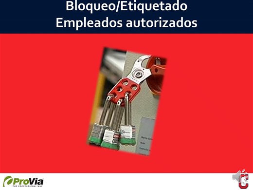 Spanish CR Annual LOTO Classroom Training