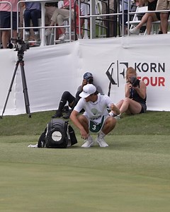 Johnny Keefer, you are unbelievable 😱 From off the green to in the hole ... Keefer's birdie on the 72nd hole forces a playoff at the Visit Knoxville Open. | Korn Ferry Tour
