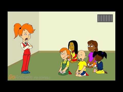 Caillou Misbehaves On The Last Day Of School And Gets Grounded
