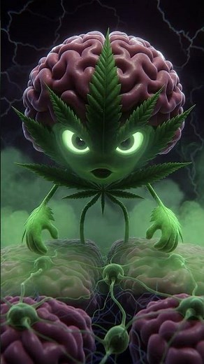 Cannabis Effects on Brain | 3D Inside Body Animation | Marijuana Health Warning Short